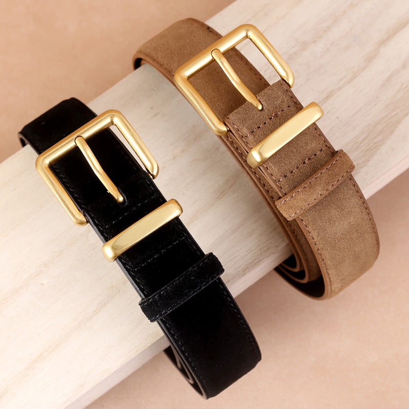#2002 Stylish Suede Belts for Every Occasion