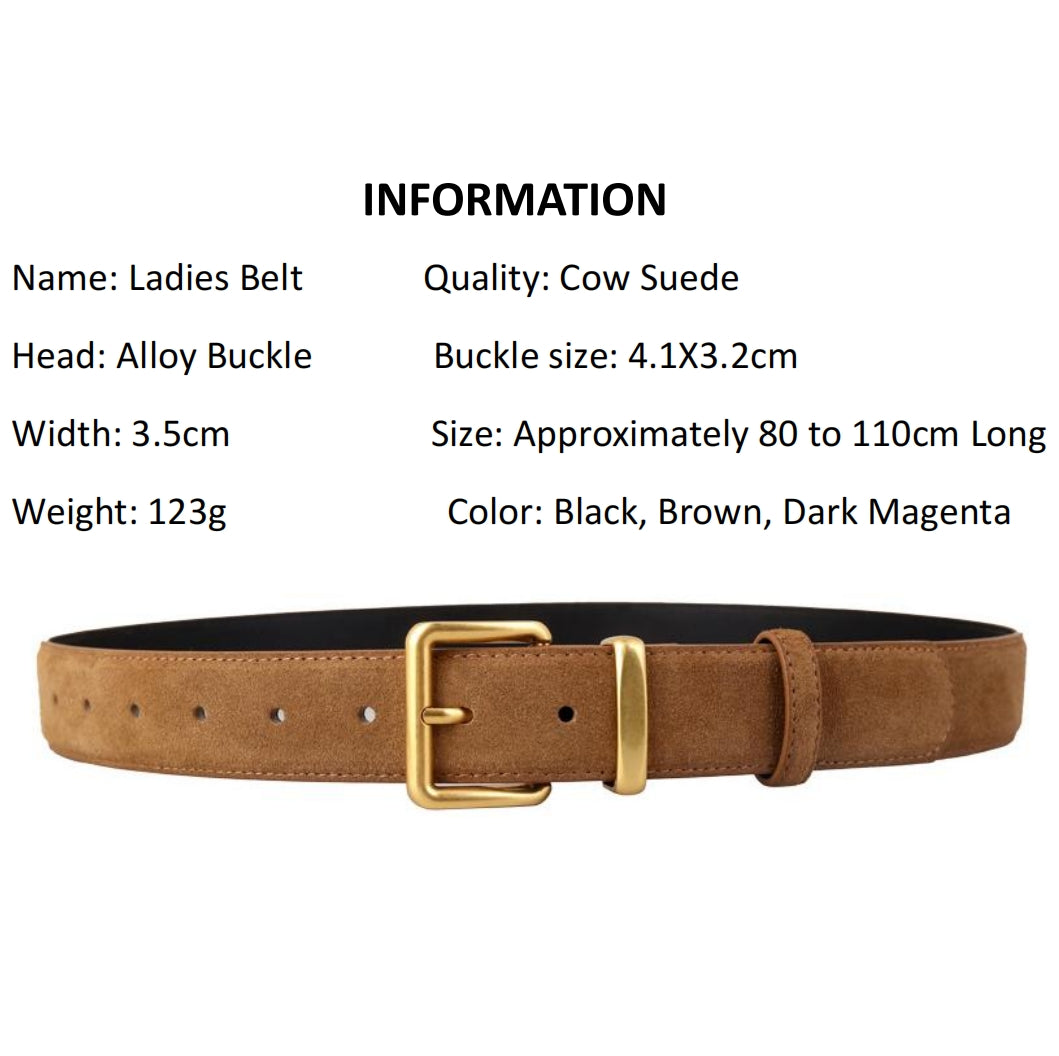 #2002 Stylish Suede Belts for Every Occasion