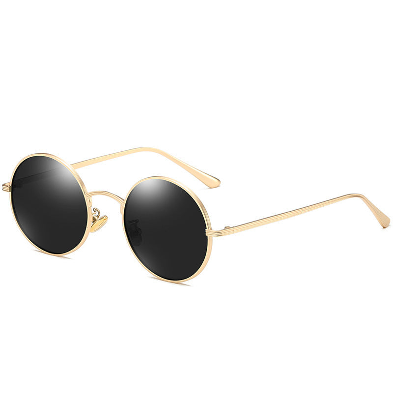 #1503 Retro - Inspired Round Sunglasses