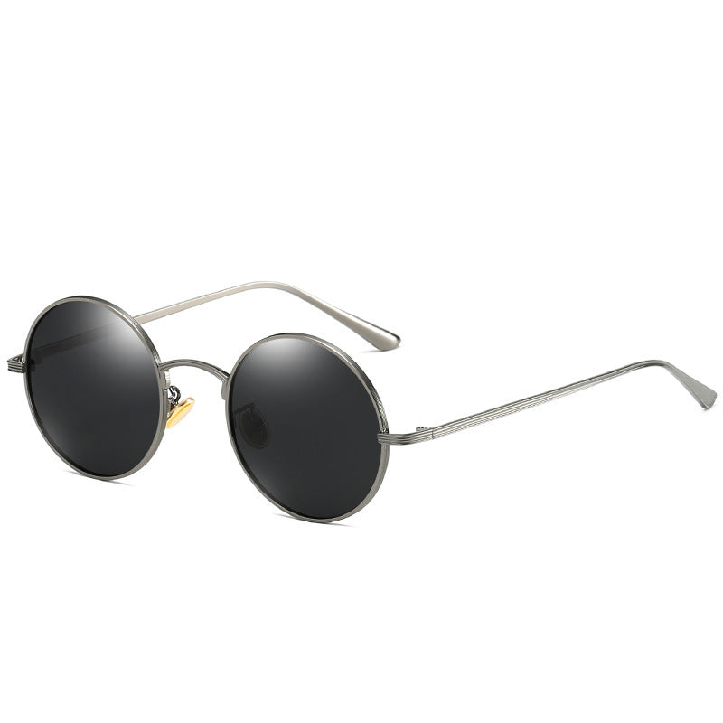 #1503 Retro - Inspired Round Sunglasses