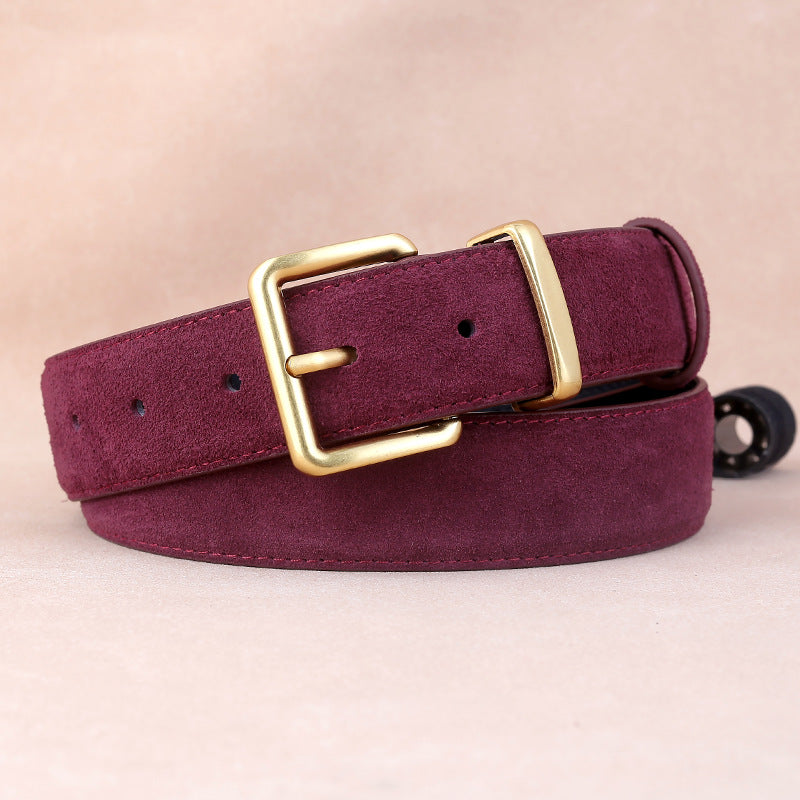 #2002 Stylish Suede Belts for Every Occasion
