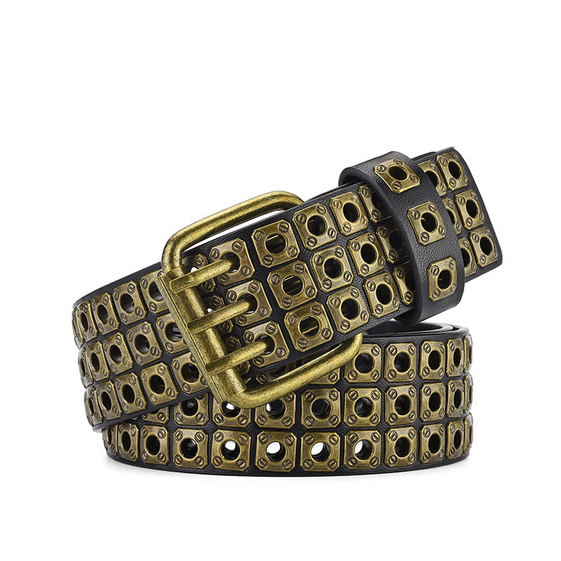#2003 Sparkling Studded Belts: The Epitome of Style