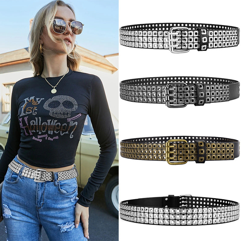 #2003 Sparkling Studded Belts: The Epitome of Style