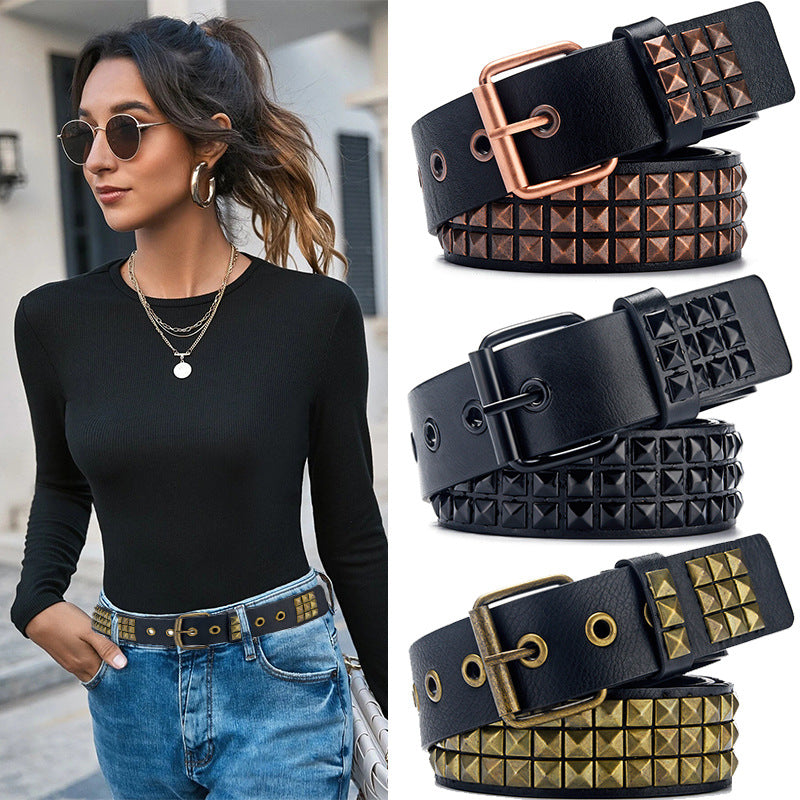 #2003 Sparkling Studded Belts: The Epitome of Style