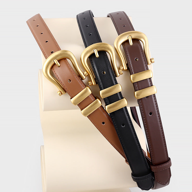 #2005 Elegant Leather Belts: Timeless Fashion