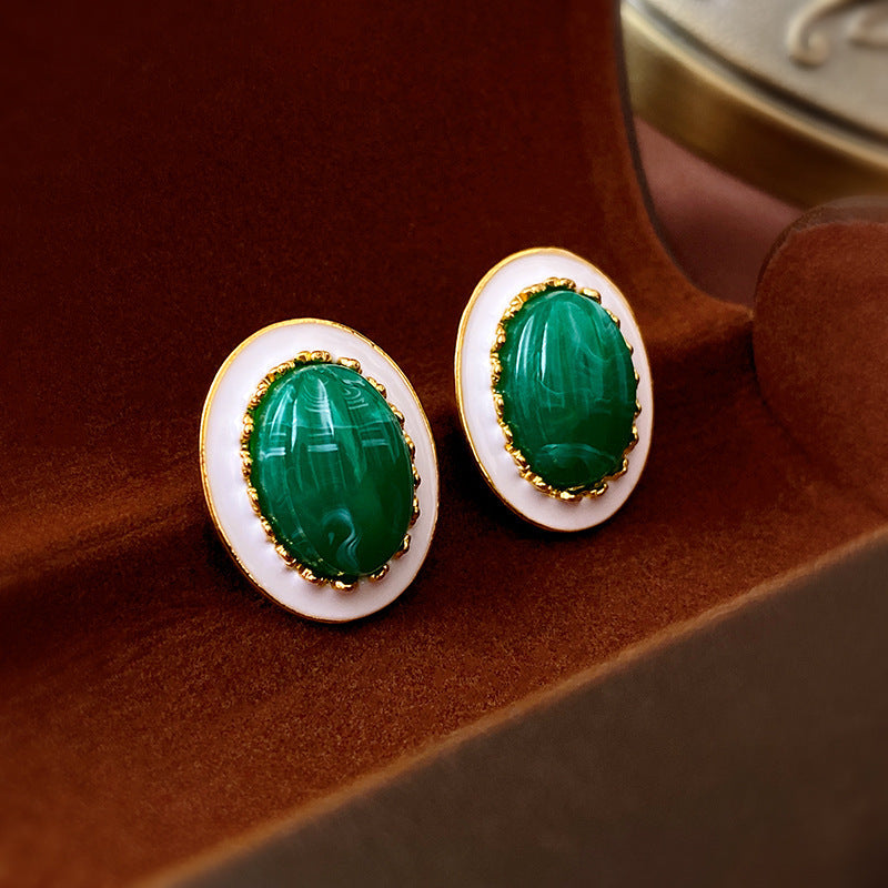 1213# Vintage Retro Statement Earrings, vintage earrings, statement jewelry, retro earrings, fashion accessories, gift for women.