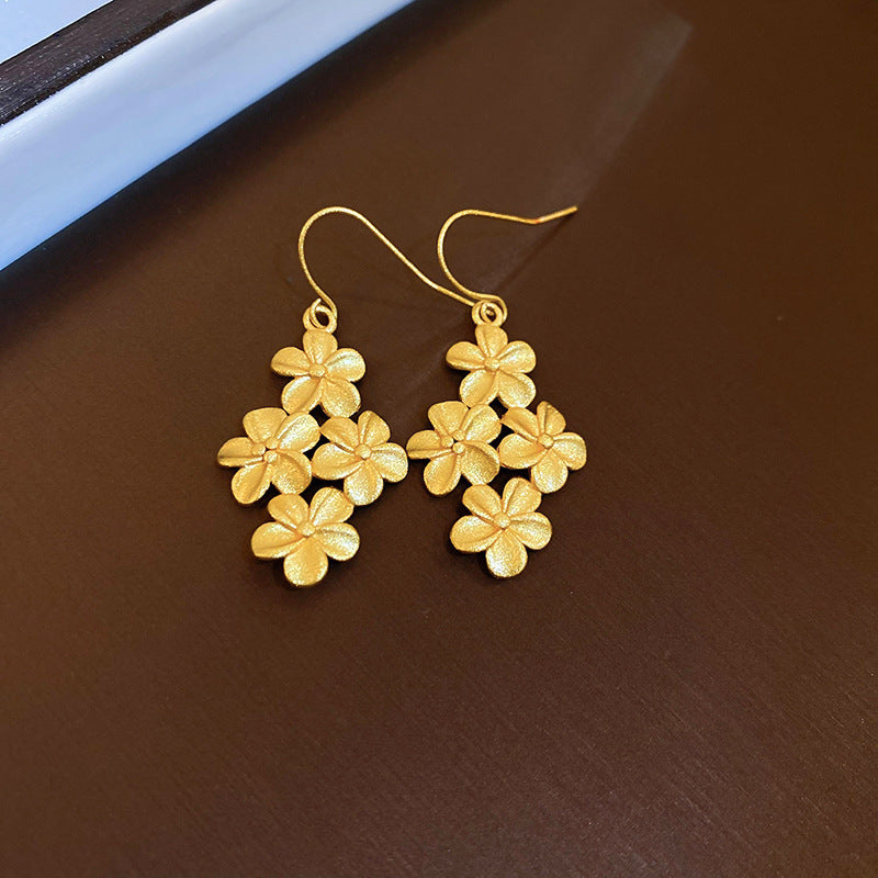 1213# Vintage Retro Statement Earrings, vintage earrings, statement jewelry, retro earrings, fashion accessories, gift for women.