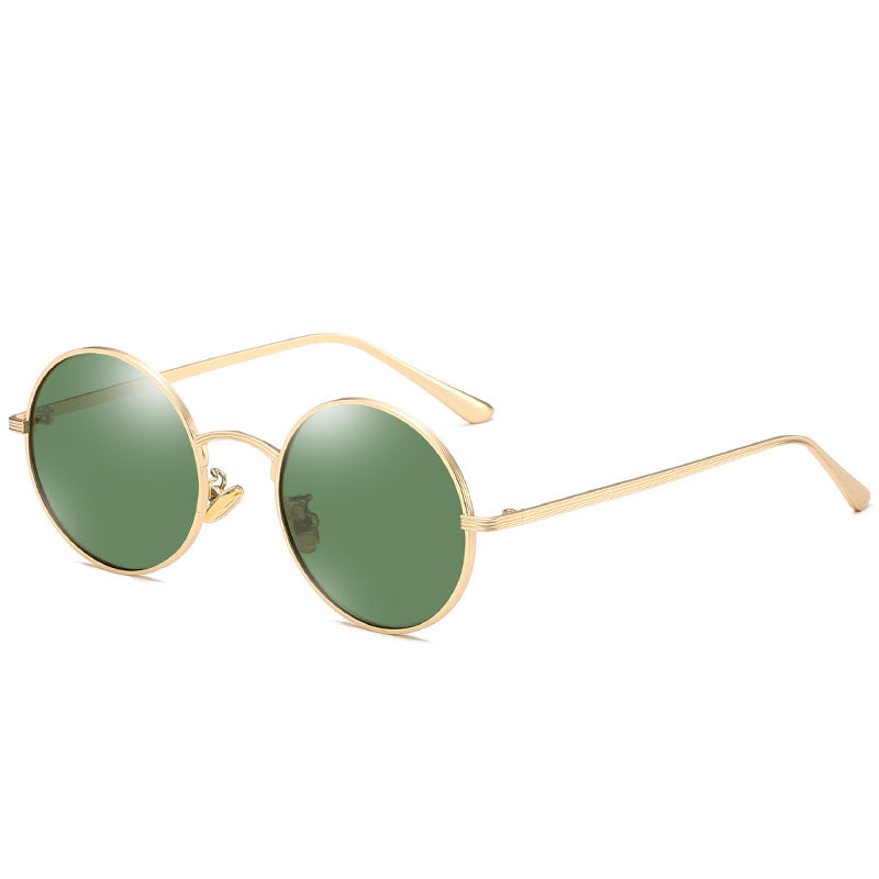 #1503 Retro - Inspired Round Sunglasses