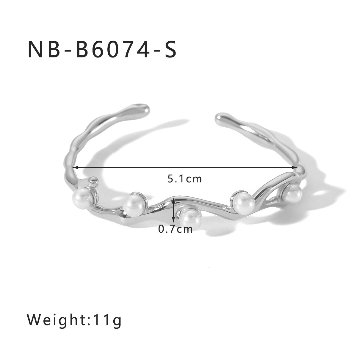 1210# French literary retro style non-fading real gold electroplated geometric zircon bracelet 18K waterproof jewelry