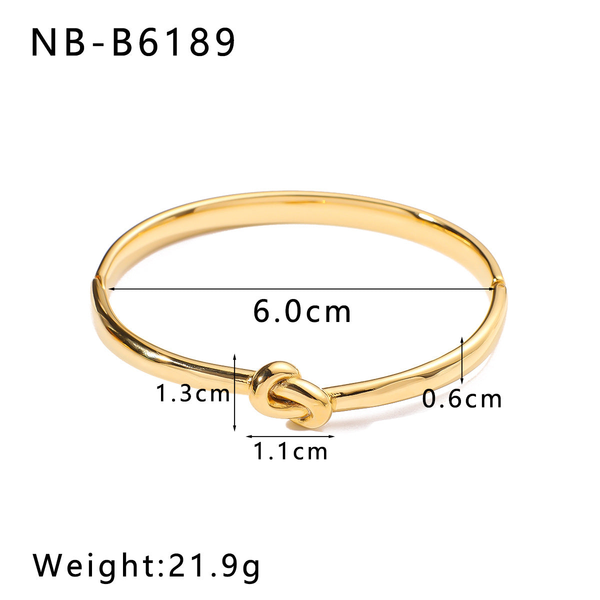 1212# New stainless steel 18k gold plated bracelet geometric buckle open bracelet inlaid with crystal bracelet